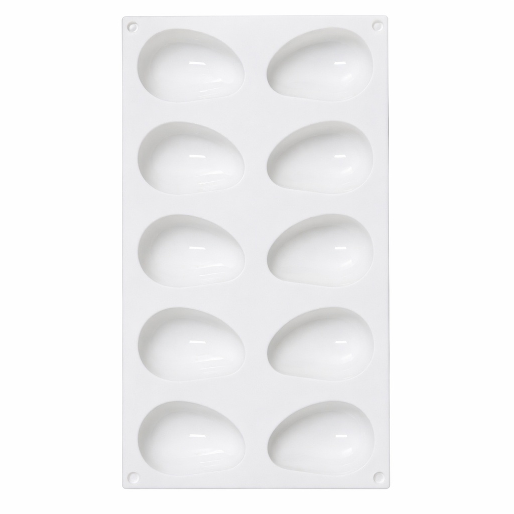 Silikonform Mango 10er - (29,7 x 17,1 x 2 cm) (-40°-+260°C)