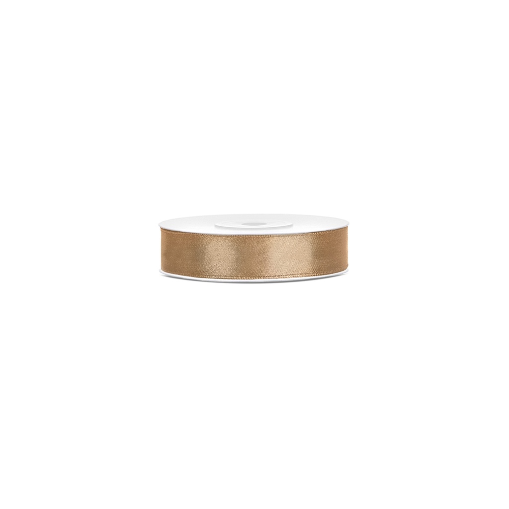 Ballonband - Satin - 25 m - 12mm - Gold