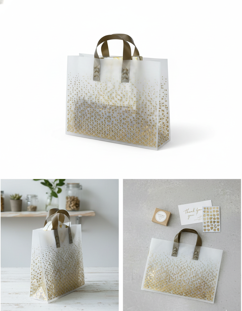 Elit Schlaufentragetasche MEDIUM - 50 x 25 (+22cm) (500 Stück) für B-Box (60 Mikron)