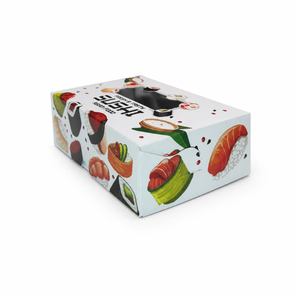 100 x Sushi Box - S  (15 x 10 x 5 cm)