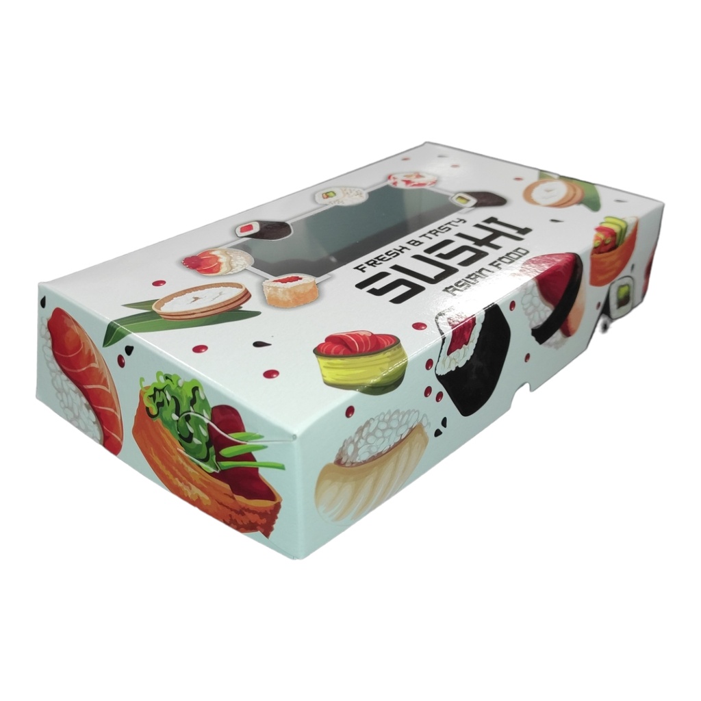100 x Sushi Box - M  (23 x 13 x 5 cm)