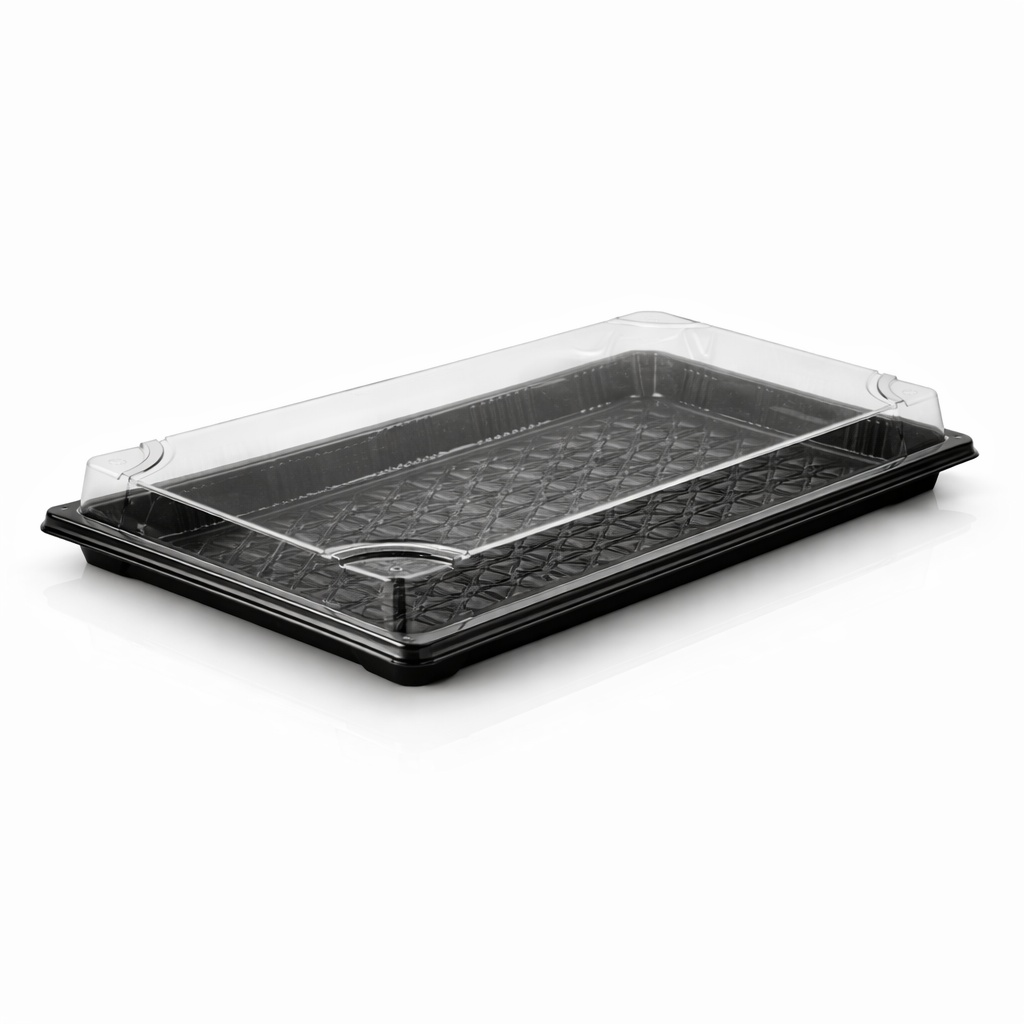 200 x Sushi Box / Tray - XXL   (275 x 205 mm)   EFM