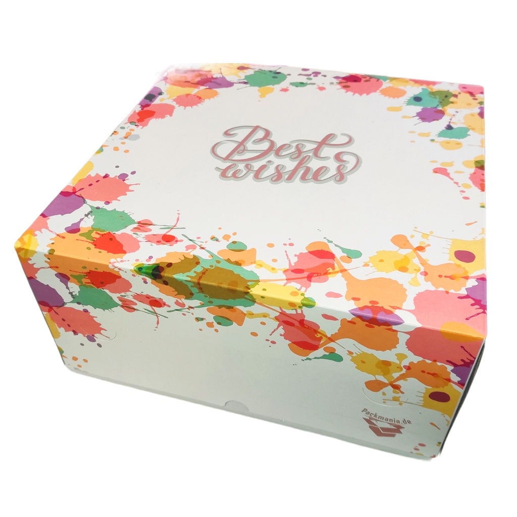 5 x Tortenbox  Classic Pro - 40 x 40 x 15/23 cm - höhenverstellbar