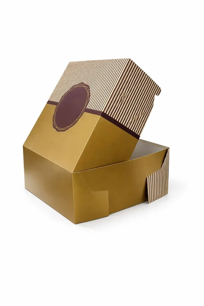 100 x Tortenbox ECO - 25x25x15 cm