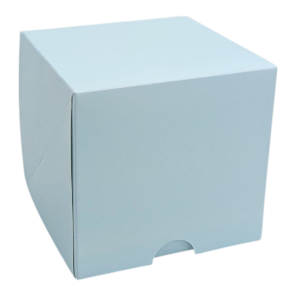 10 x Sweet Box - Babyblau - 10,5 x 10,5 x 10 cm - Packmania
