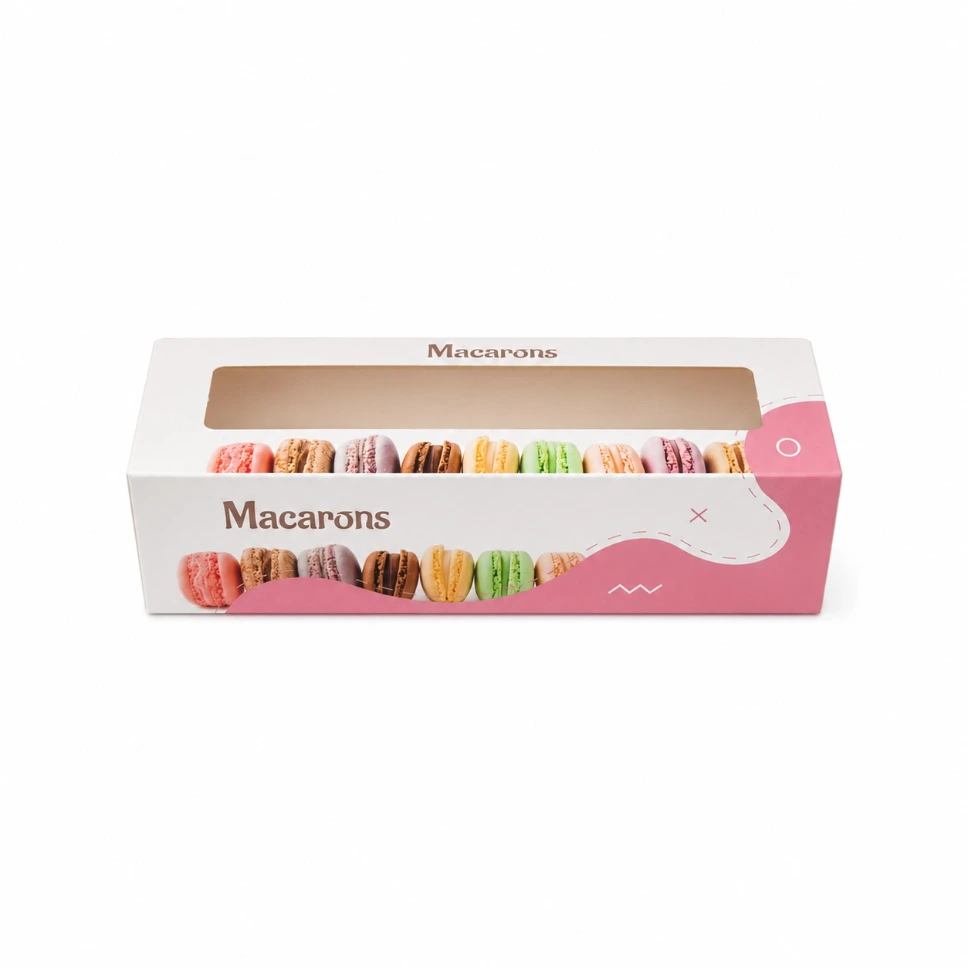 3 x Macaron Box - 6er -  Packmania