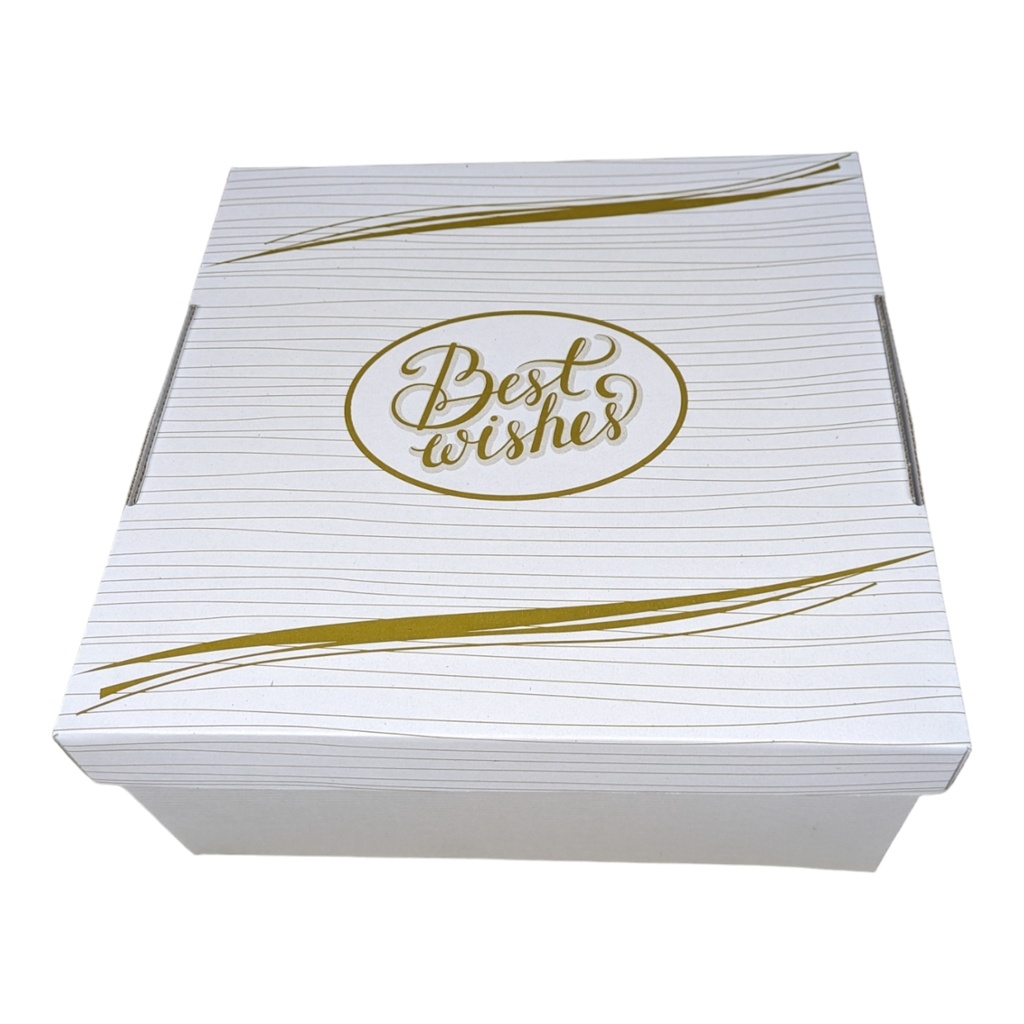 [85055] 50 x Tortenbox Professional Line - 32 x 32 x 15 cm  (2-teilig)