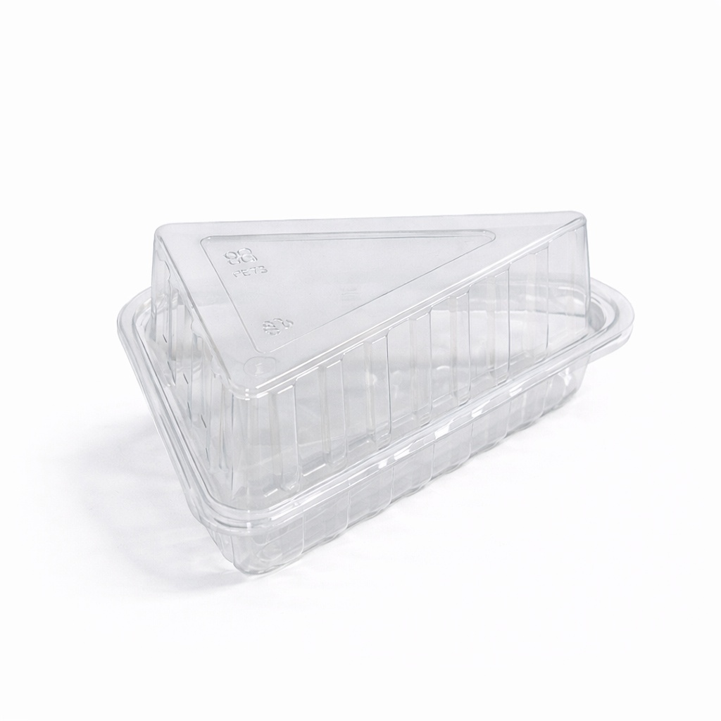 Plastikbecher Cake Dreieck - 500 Stück (BKP 46)