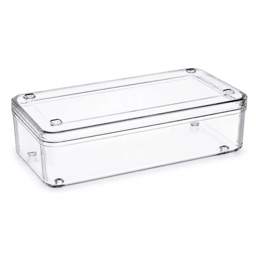MAY 272 - Plastikbox (120 Stück) - RECHTECK - 1000 ml - 117x207x53mm - (Box+Deckel)