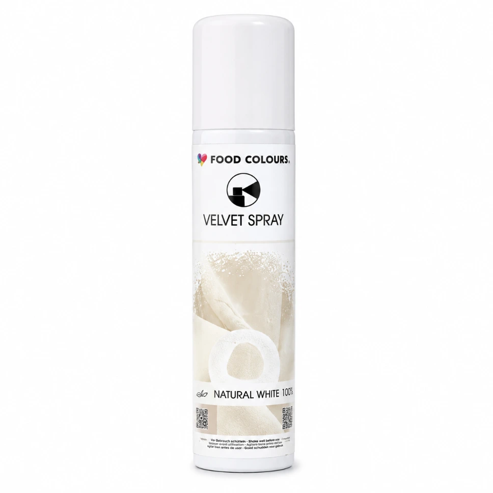 Velvet Spray - WEISS - 100 ml - (Food Colours)