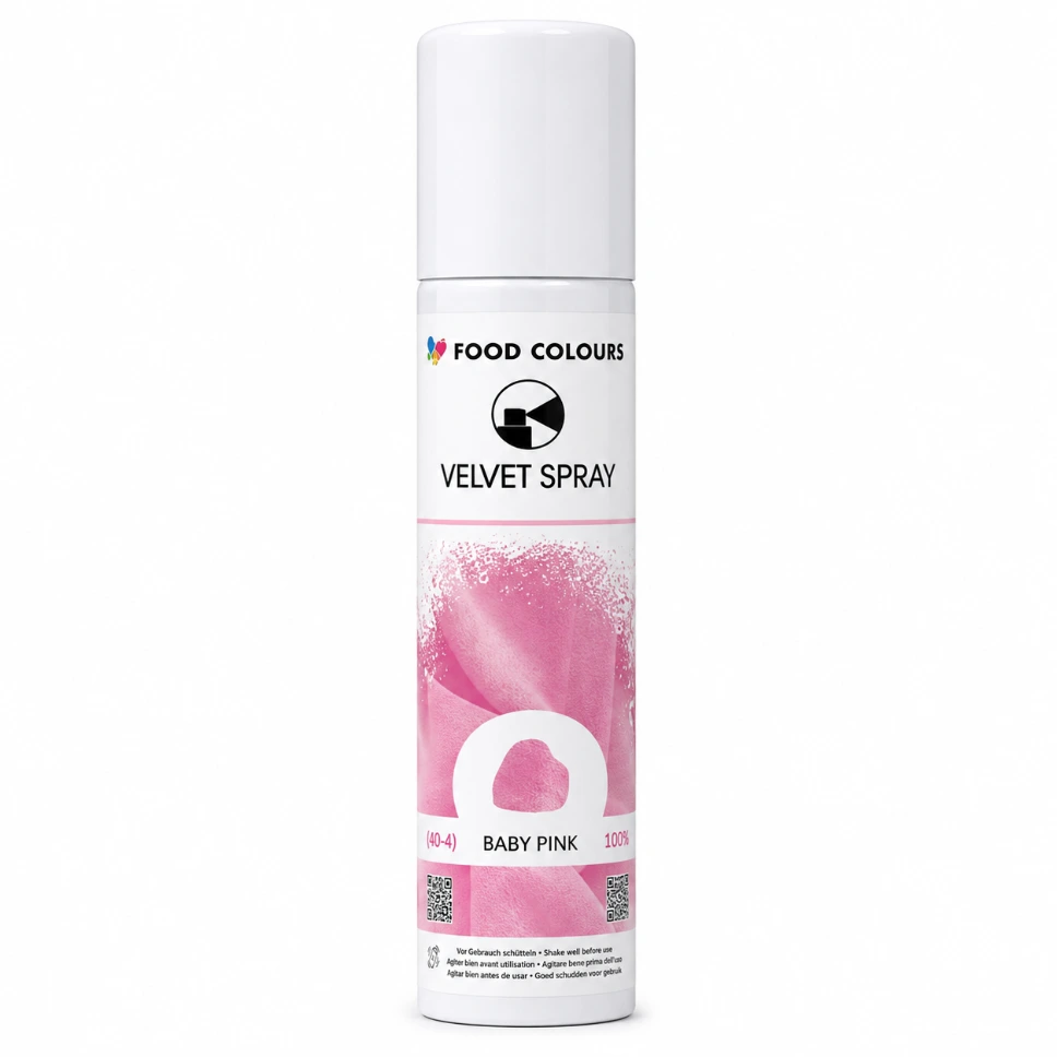 [11082] Velvet Spray - BABYPINK- 100 ml - (Food Colours)