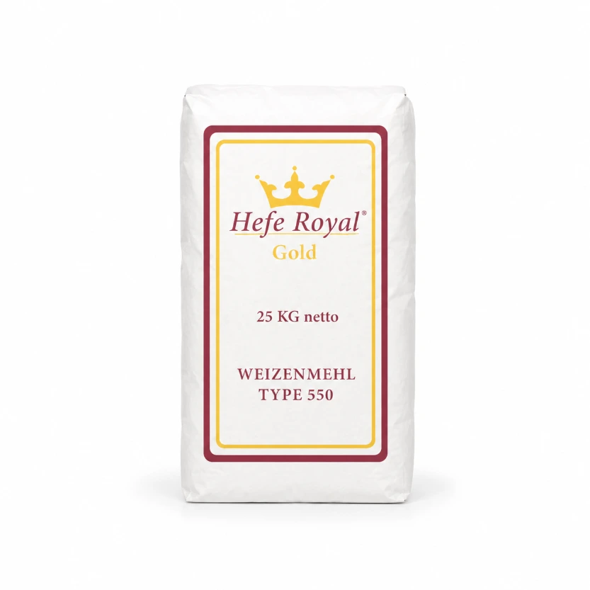 Weizenmehl 550 - 25 Kg - Hefe Royal