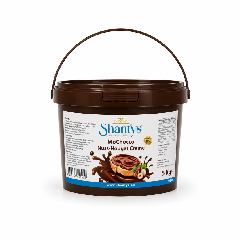 MoChocco - Nuss-Nougat Creme - 5 Kg - SHANTYS